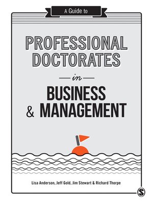 cover image of A Guide to Professional Doctorates in Business and Management